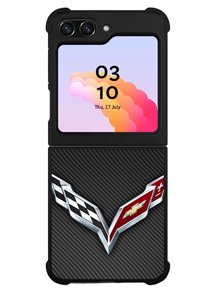 Corvette Logo 1st Samsung Galaxy Z Flip 5 5G 2023 Case