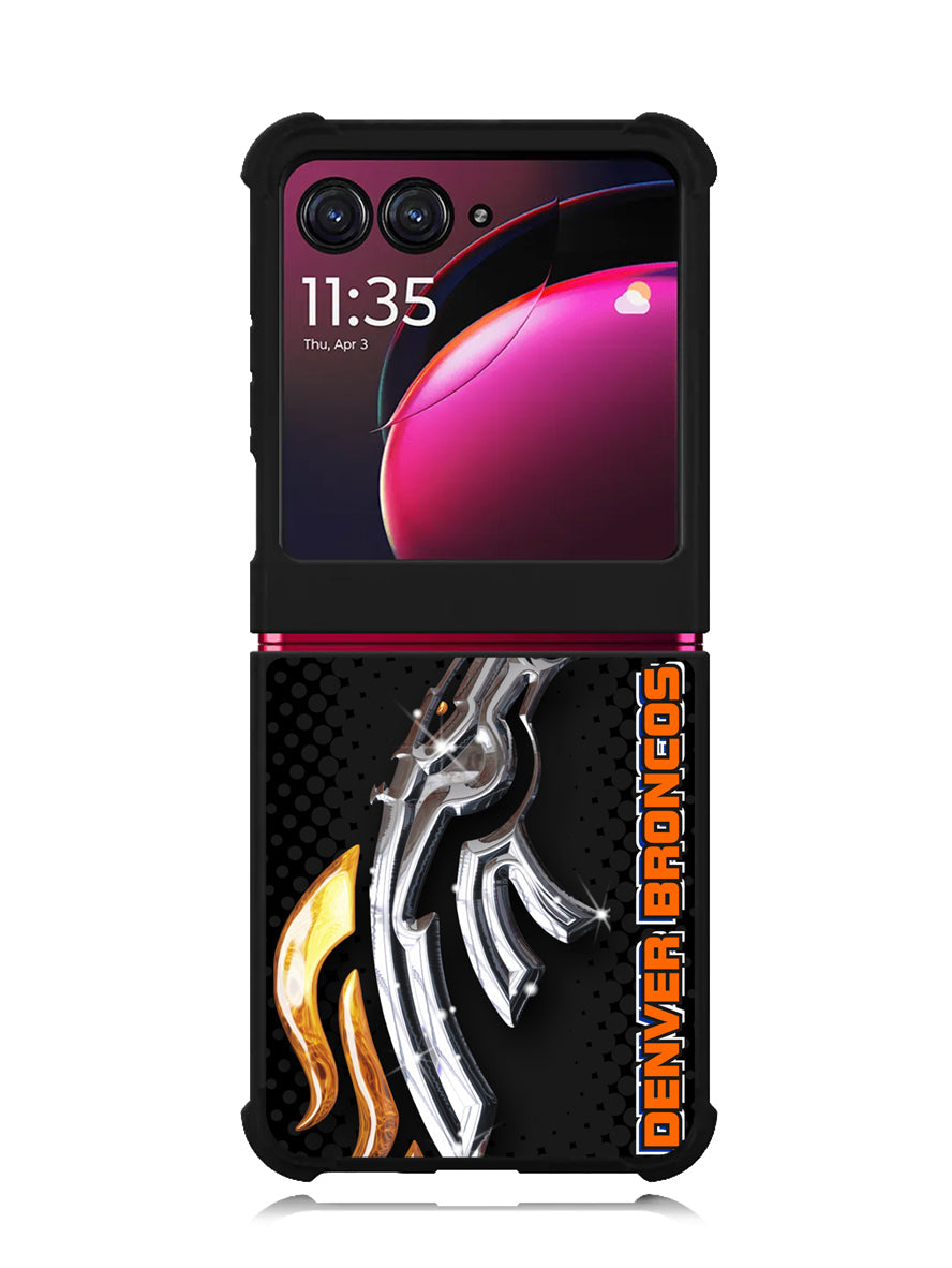 Denver Broncos Nfl 1st Motorola Moto Razr Plus 2023 , Moto Razr+ 2023 Case