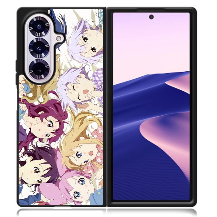 Anime Yuru Yuri Samsung Galaxy Z Fold 7 Case OV1236