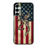Browning Deer Real Tree Camo USA Flag Samsung Galaxy A16 Case OV3268
