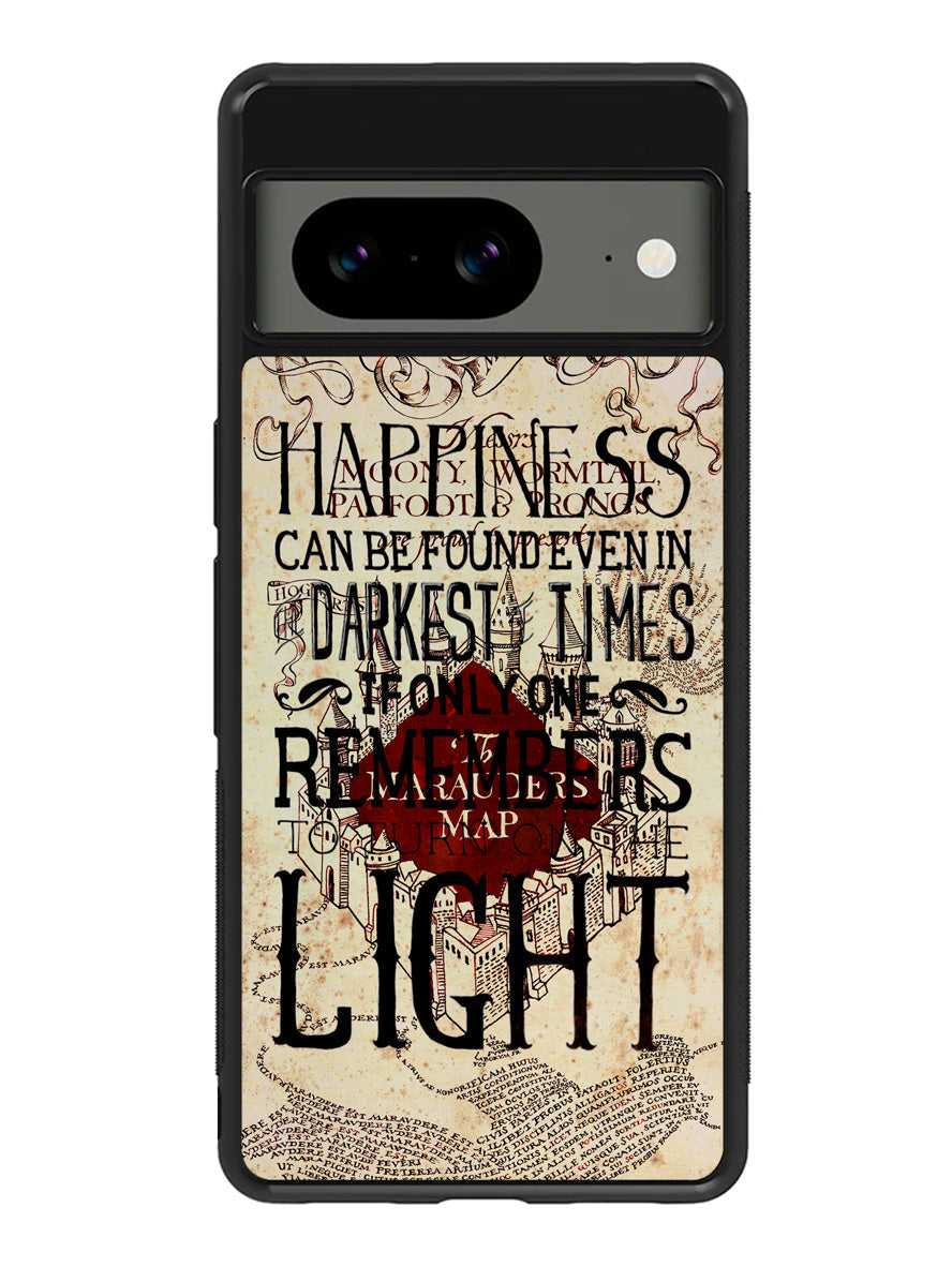 Harry Potter Marauders Map Happines Google Pixel 8 Case QC1242