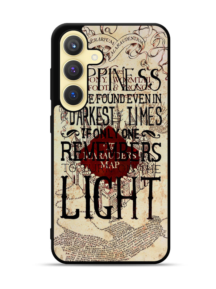 Harry Potter Marauders Map Happines Samsung Galaxy S24 FE 5G Case OV1242