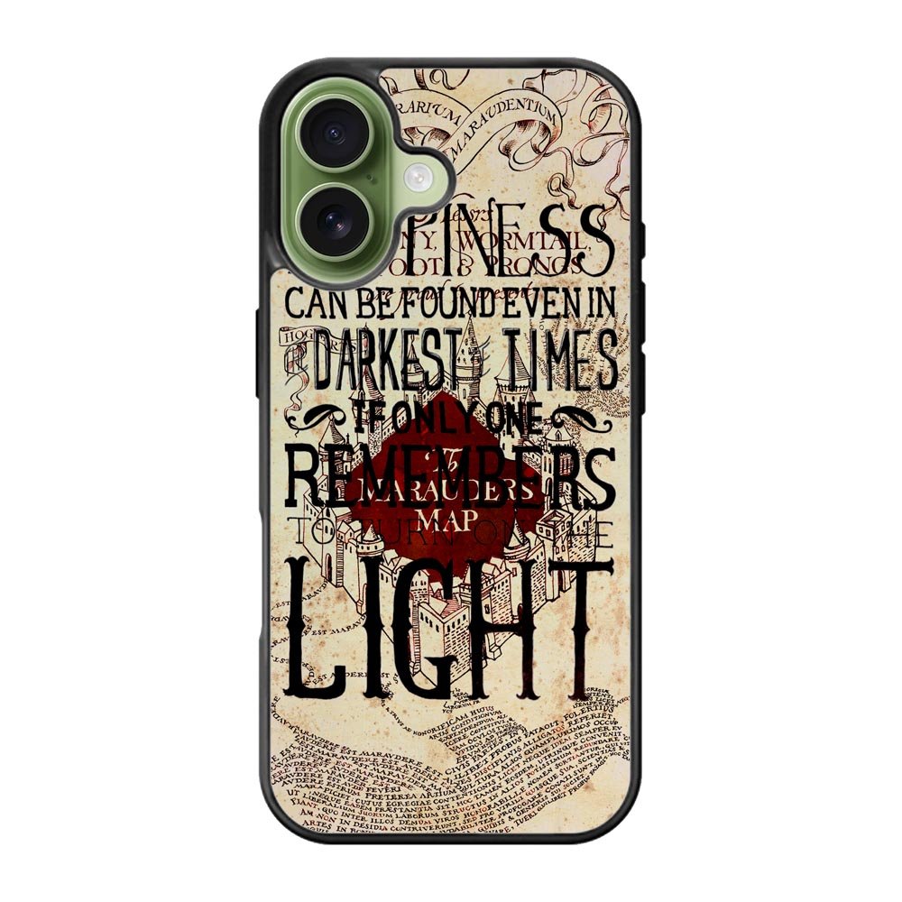 Harry Potter Marauders Map Happines iPhone 17 Case OV1242