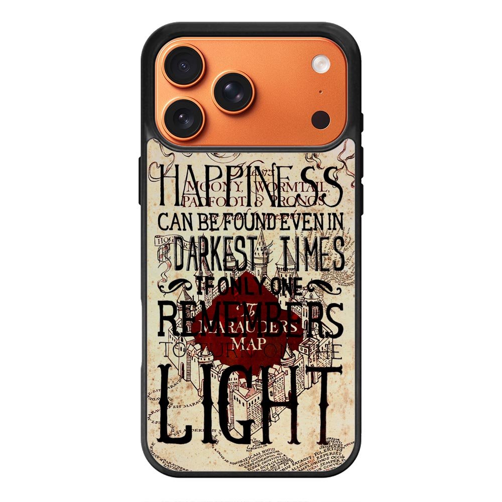 Harry Potter Marauders Map Happines iPhone 17 Pro Case OV1242