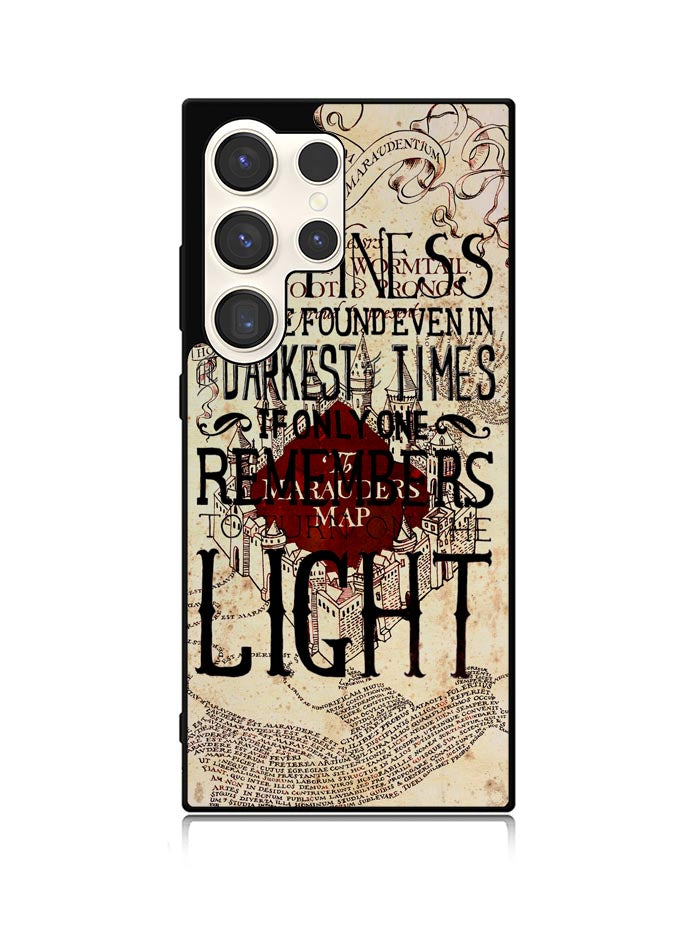 Harry Potter Marauders Map Happines Samsung Galaxy S23 Ultra 5G Case QC1242