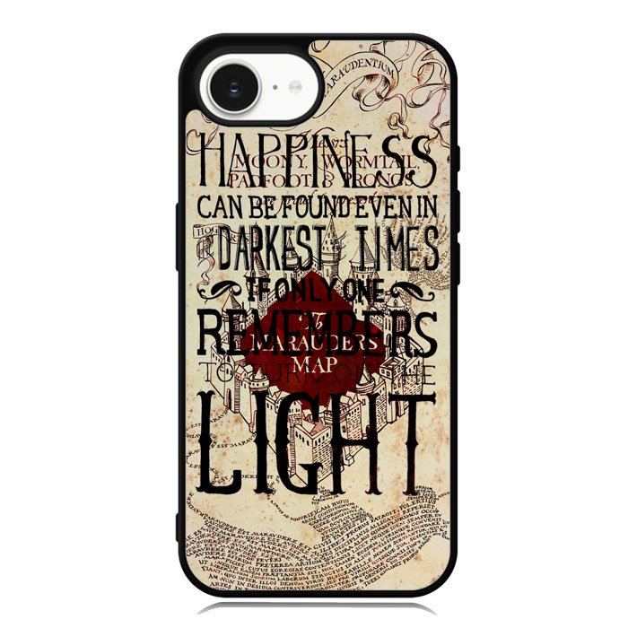 Harry Potter Marauders Map Happines iPhone 16e Case OV1242