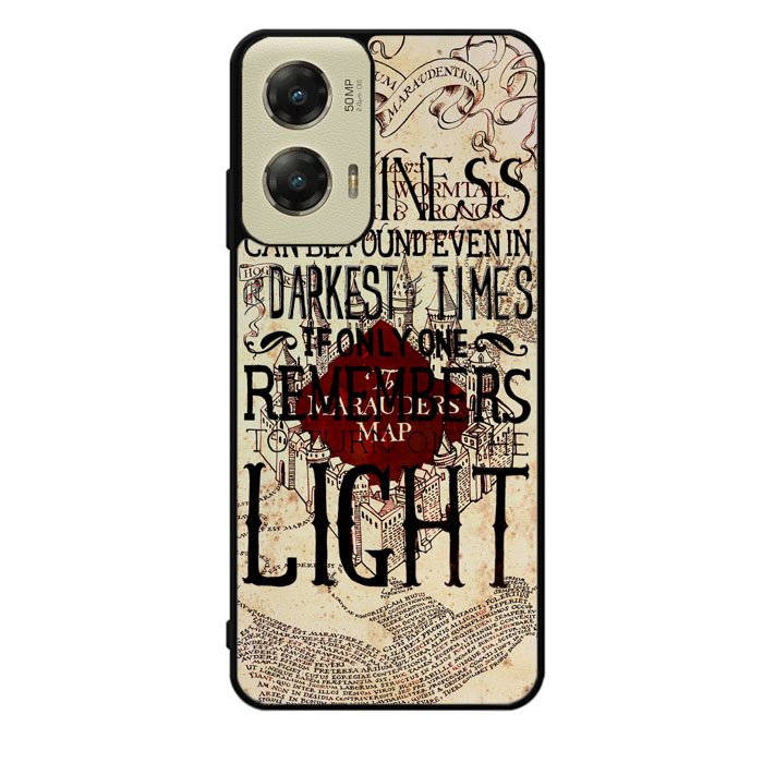 Harry Potter Marauders Map Happines Motorola Moto G Stylus 5G 2024 Case OV1242