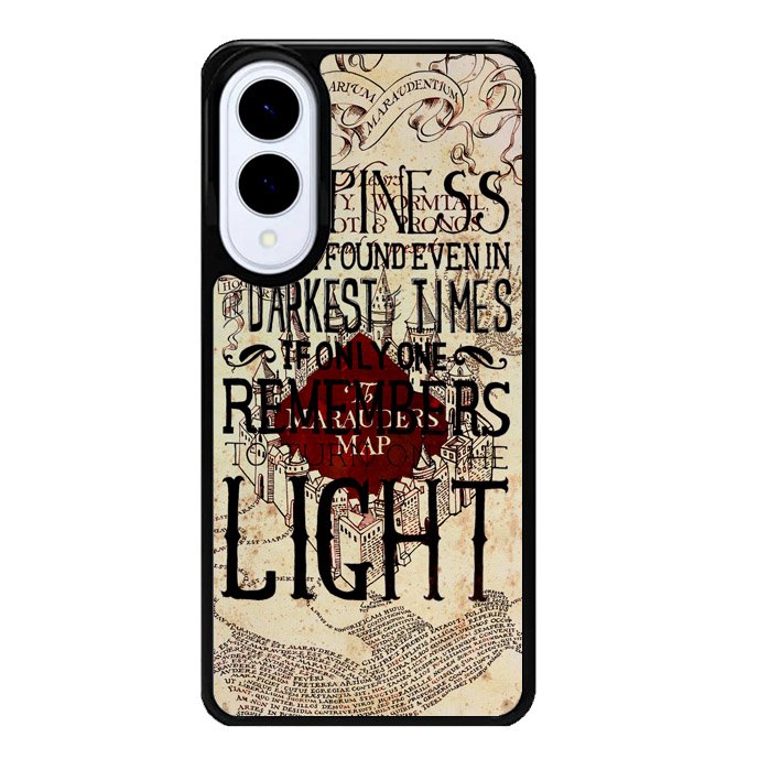 Harry Potter Marauders Map Happines Samsung Galaxy S25 Edge 5G Case OV1242