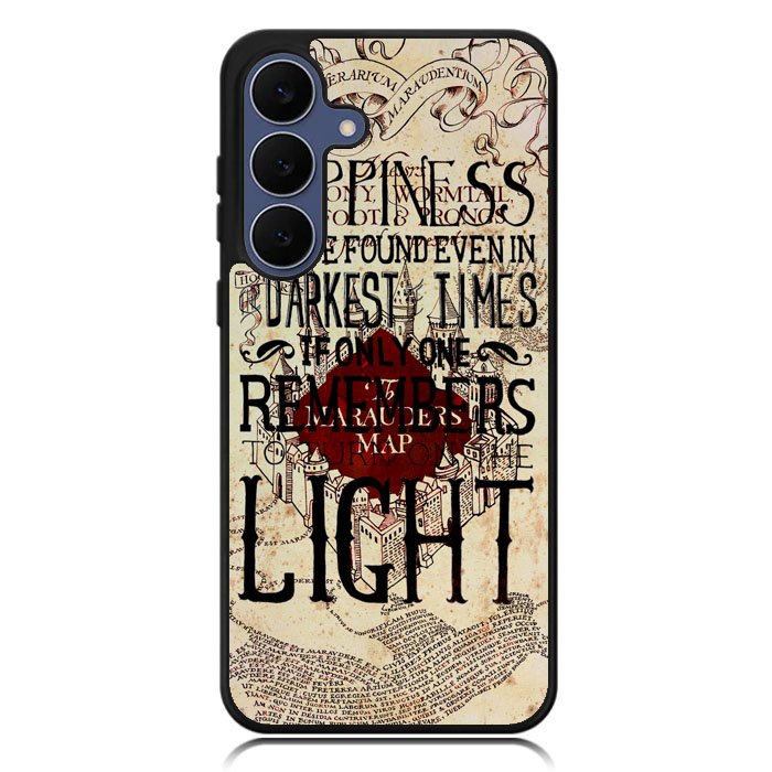 Harry Potter Marauders Map Happines Samsung Galaxy S25 FE Case OV1242