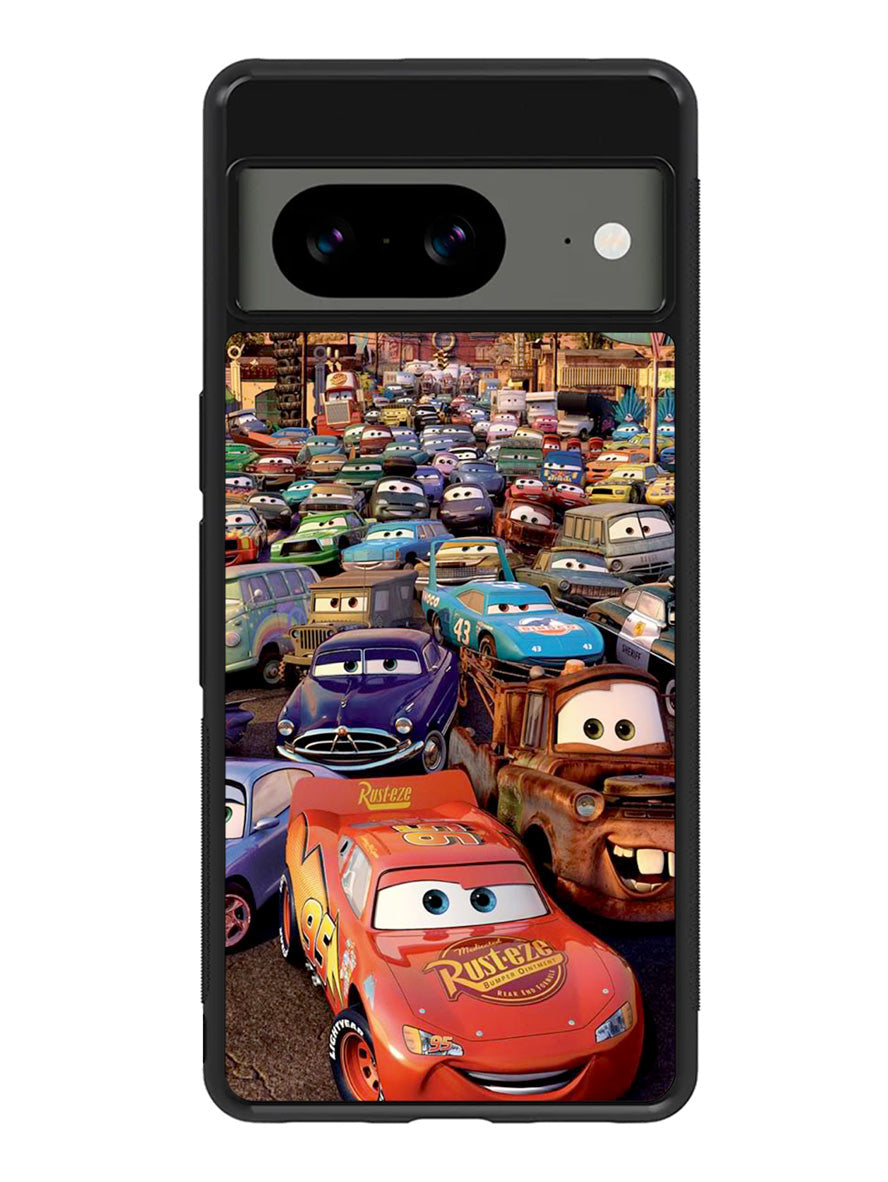 Lightning McQueen Disney Cars Google Pixel 8 Case QC1246