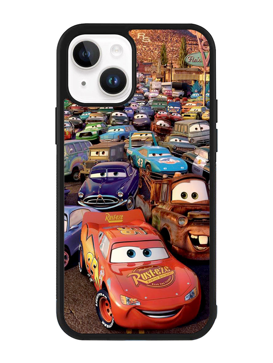 Lightning McQueen Disney Cars iPhone 14 Plus Case QC1246