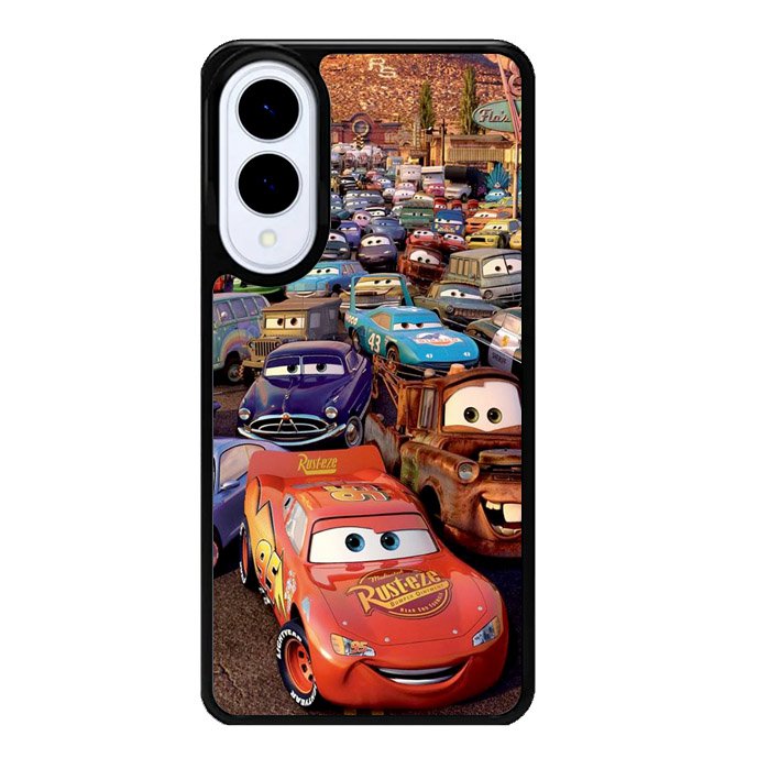 Lightning McQueen Disney Cars Samsung Galaxy S25 Edge 5G Case OV1246