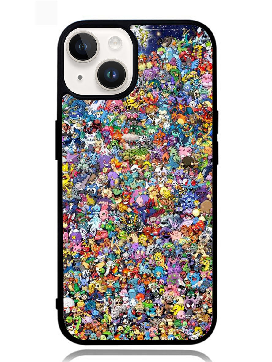 Pokemon Collage iPhone 14 Plus Case
