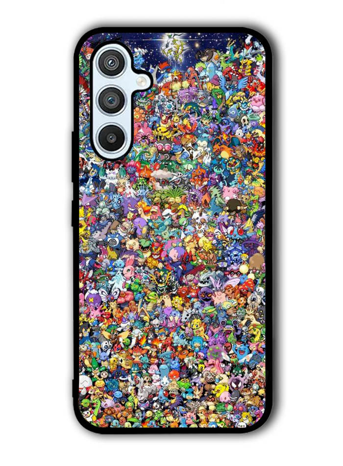 Pokemon Collage Samsung Galaxy A54 5G Case