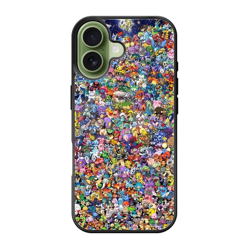 Pokemon Collage iPhone 17 Case