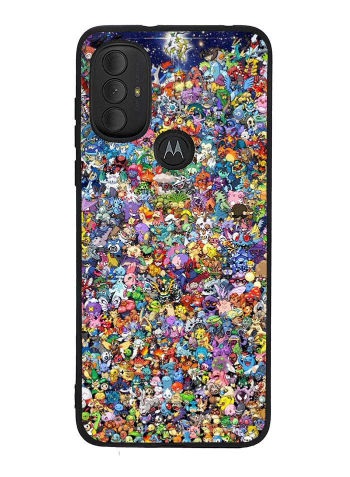 Pokemon Collage Motorola Moto G Pure 2021 , Moto G Power 2022 Case