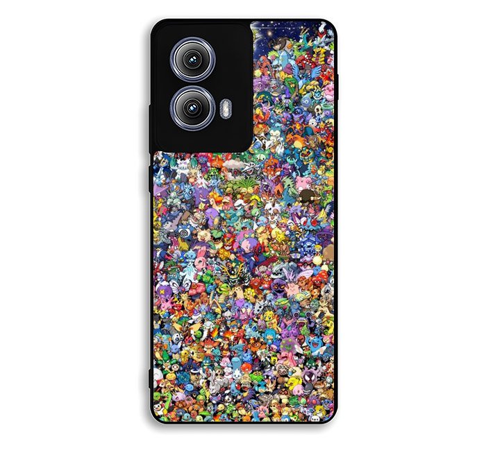 Pokemon Collage Motorola Moto Edge 2024 Case OV0462
