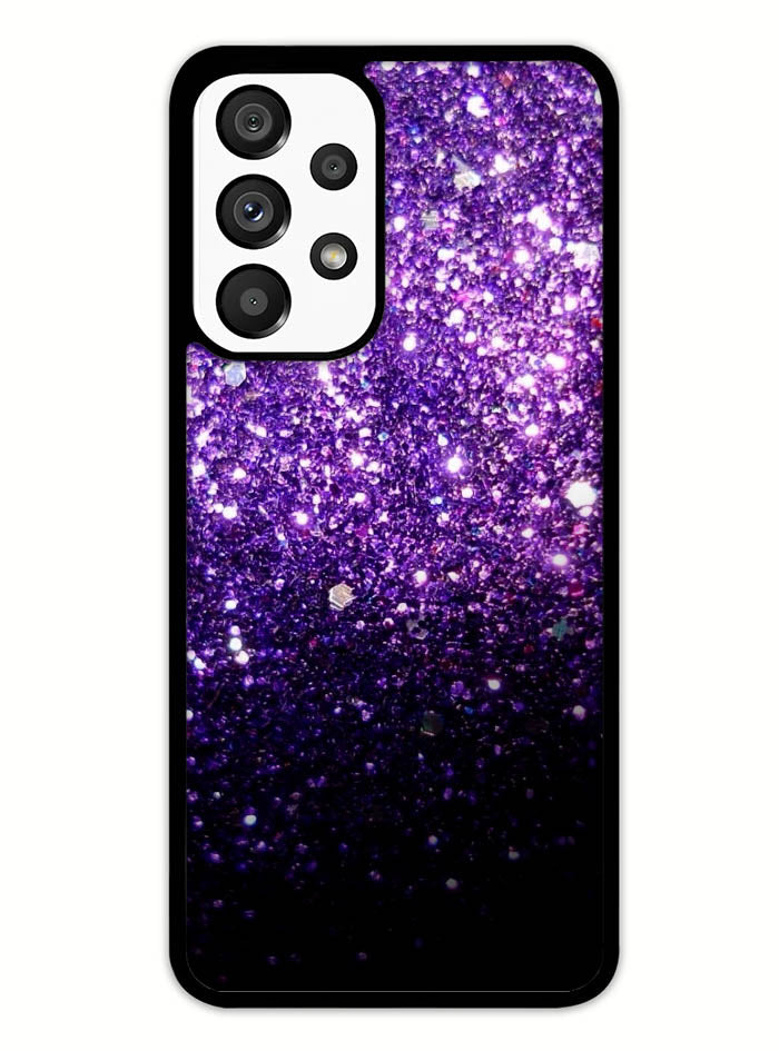 Purple Sparkling Glitter Samsung Galaxy A53 5G Case