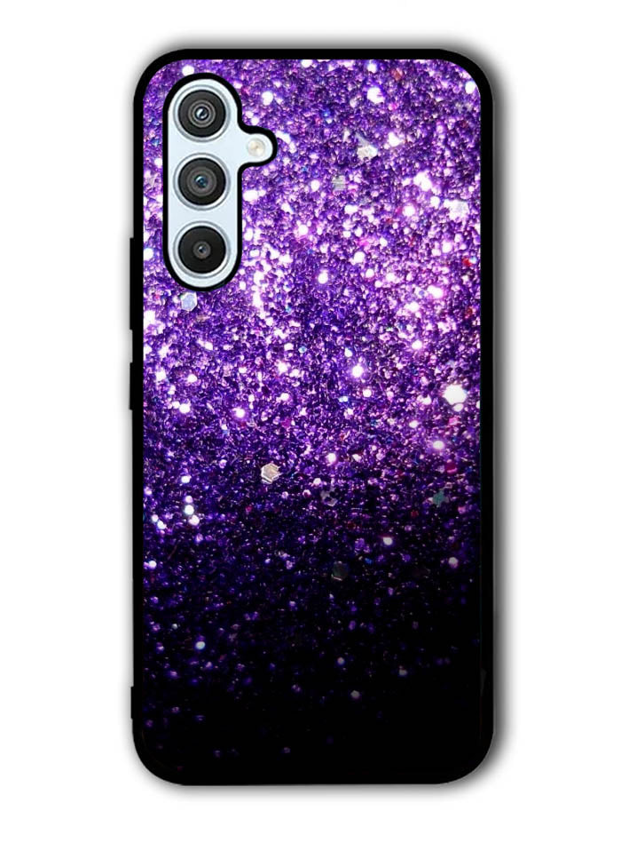 Purple Sparkling Glitter Samsung Galaxy A54 5G Case
