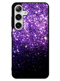 Purple Sparkling Glitter Samsung Galaxy S25 5G Case