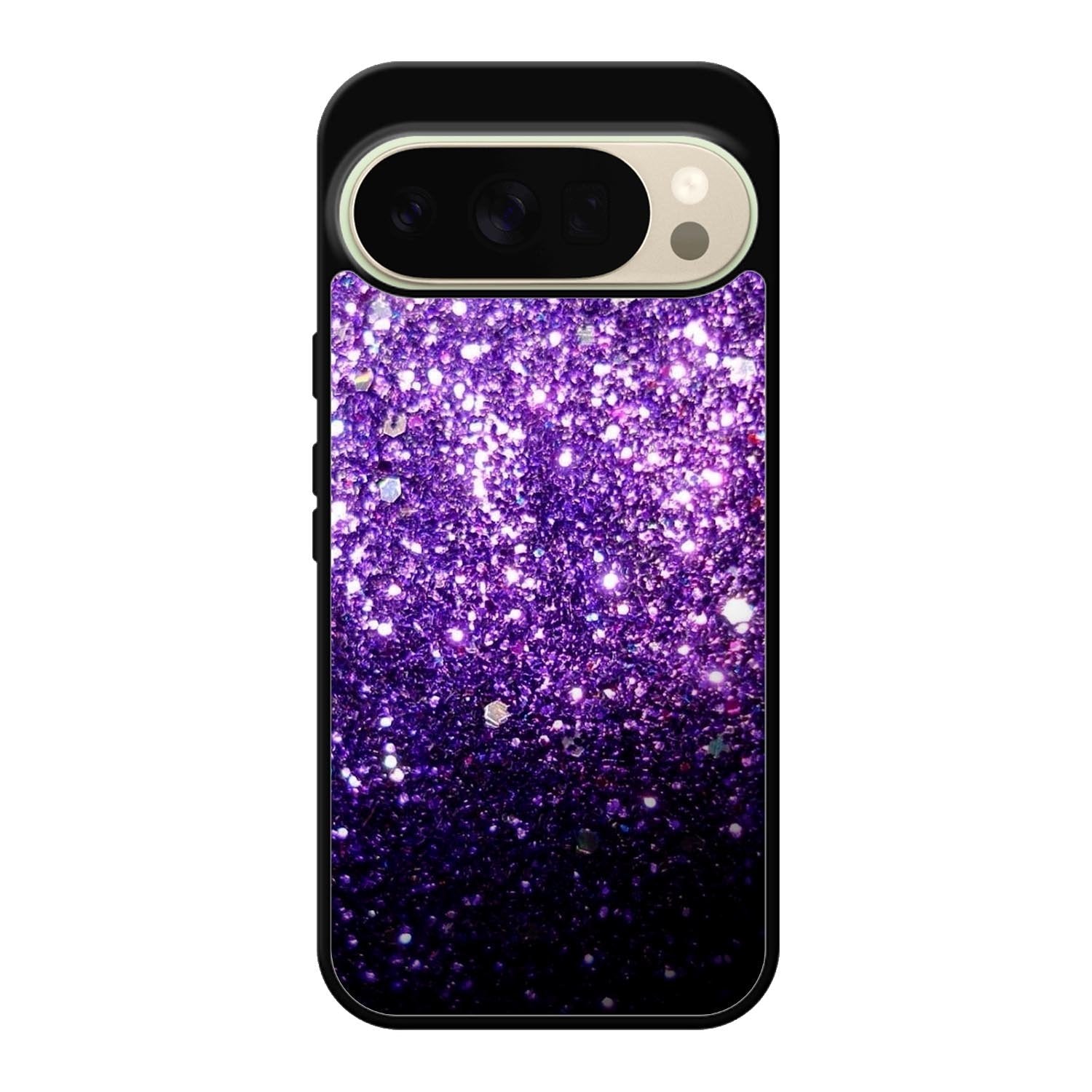 Purple Sparkling Glitter Google Pixel 10 Pro XL Case