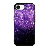 Purple Sparkling Glitter iPhone 17e Case