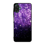 Purple Sparkling Glitter Samsung Galaxy A07 Case