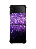 Purple Sparkling Glitter Samsung Galaxy Z Flip 4 5G 2022 Case