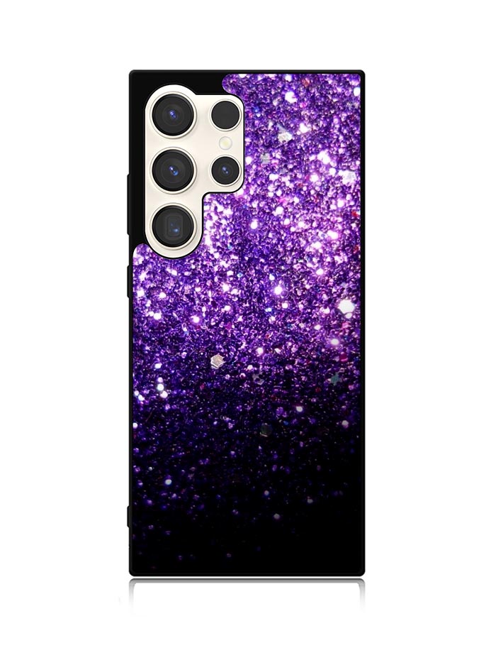 Purple Sparkling Glitter Samsung Galaxy S24 Ultra 5G Case
