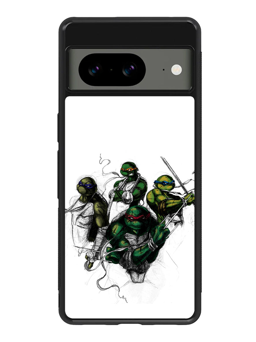 Teenage Mutant Ninja Turtles Ninja Turtles Google Pixel 8 Case QC1257