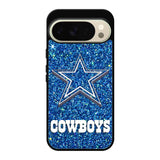 Dallas Cowboys Sparkling Glitter Google Pixel 10 Pro Case