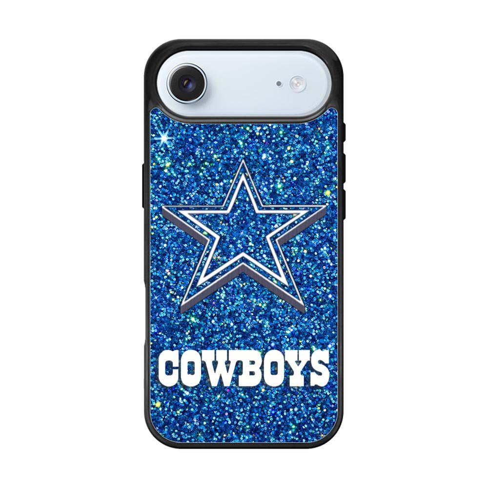 Dallas Cowboys Sparkling Glitter iPhone Air Case