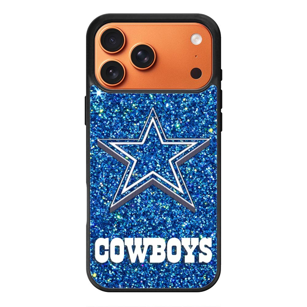 Dallas Cowboys Sparkling Glitter Samsung Galaxy S26 Ultra Case