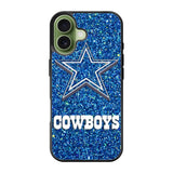 Dallas Cowboys Sparkling Glitter iPhone 17 Case