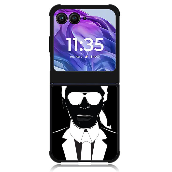 Karl Lagerfeld Motorola Moto Razr Plus 2024 , Moto Razr+ 2024 Case OV1269