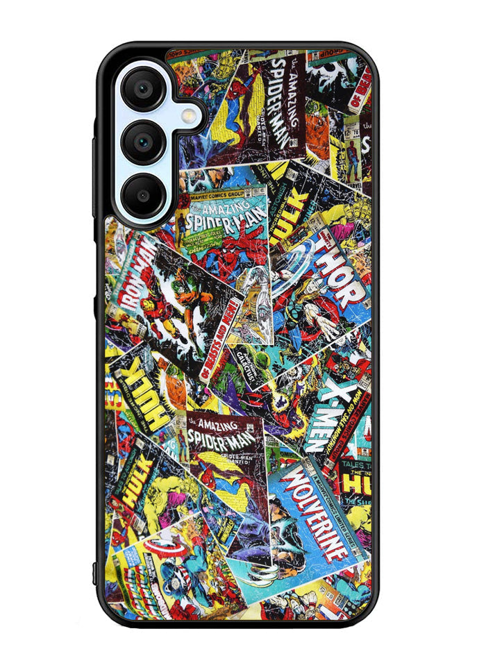 Marvel Comics Cover Samsung Galaxy A15 5G Case