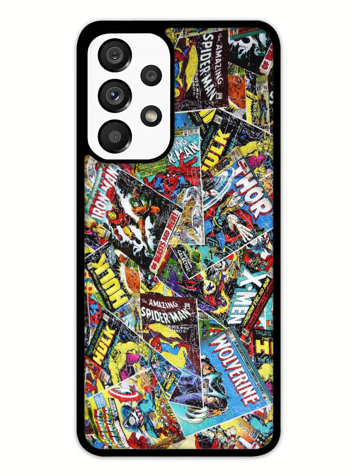 Marvel Comics Cover Samsung Galaxy A53 5G Case