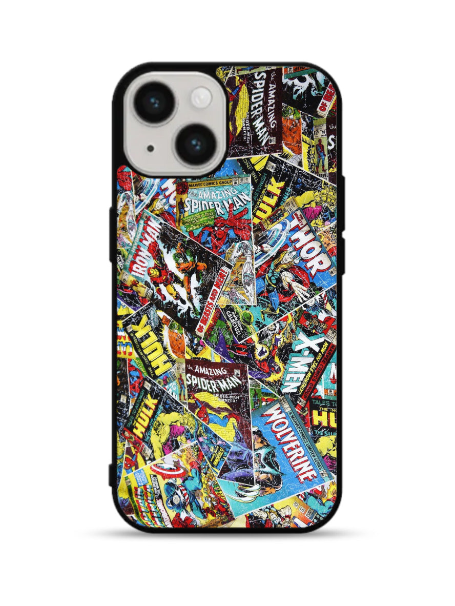 Marvel Comics Cover iPhone 15 Plus Case