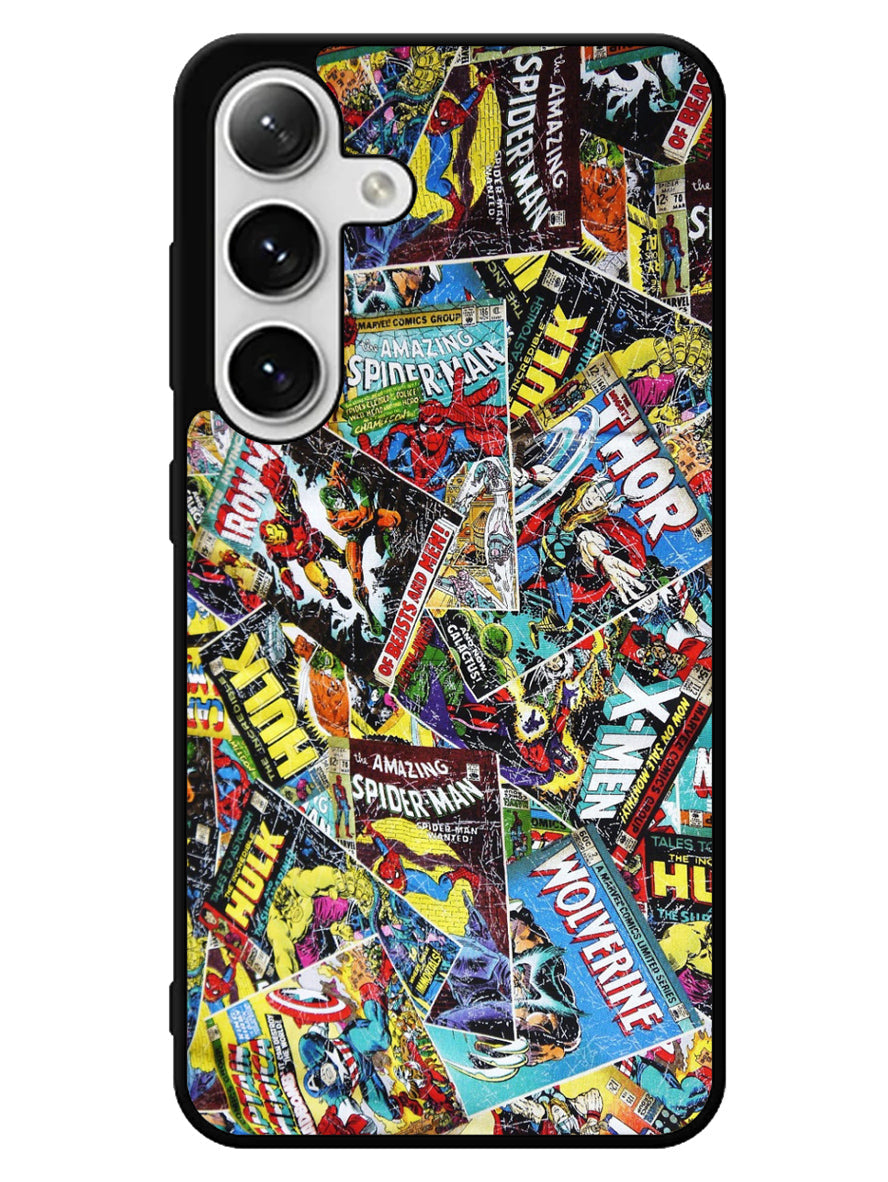 Marvel Comics Cover Samsung Galaxy S24 5G Case