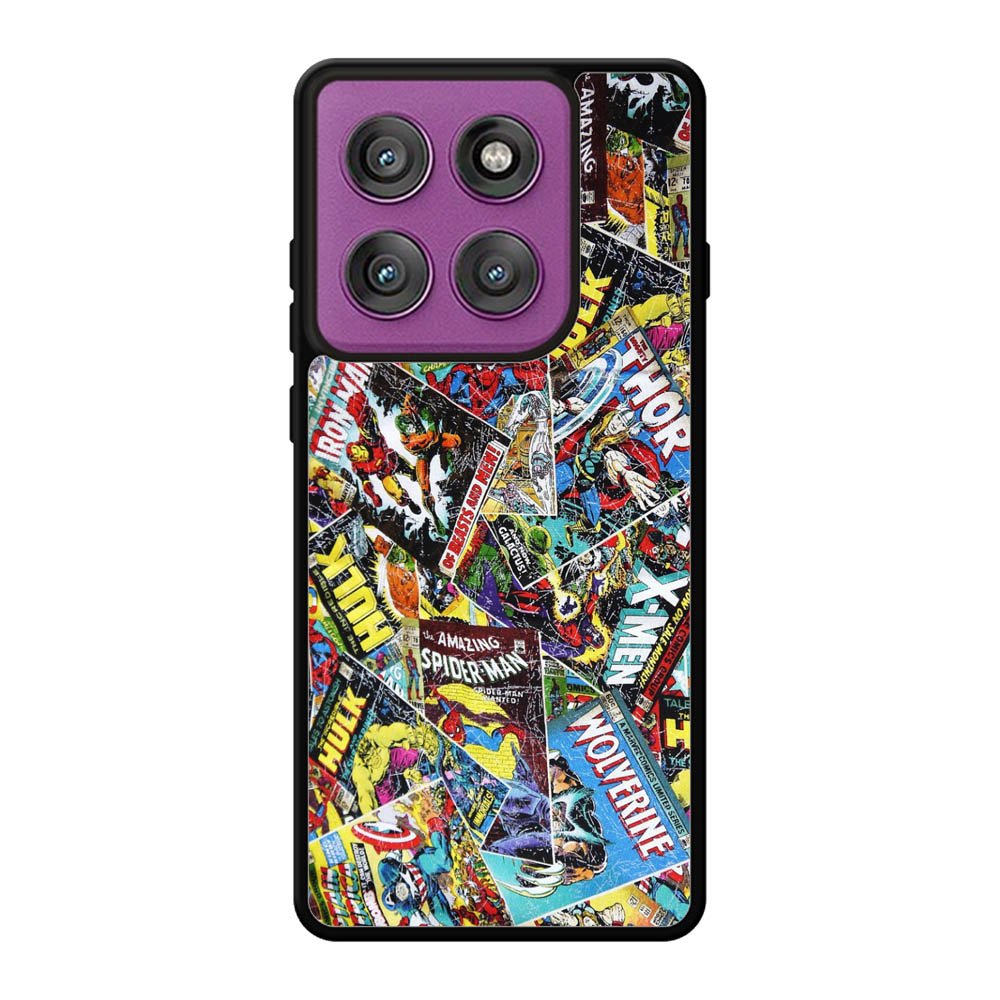 Marvel Comics Cover Motorola Moto Edge 60 Pro Case