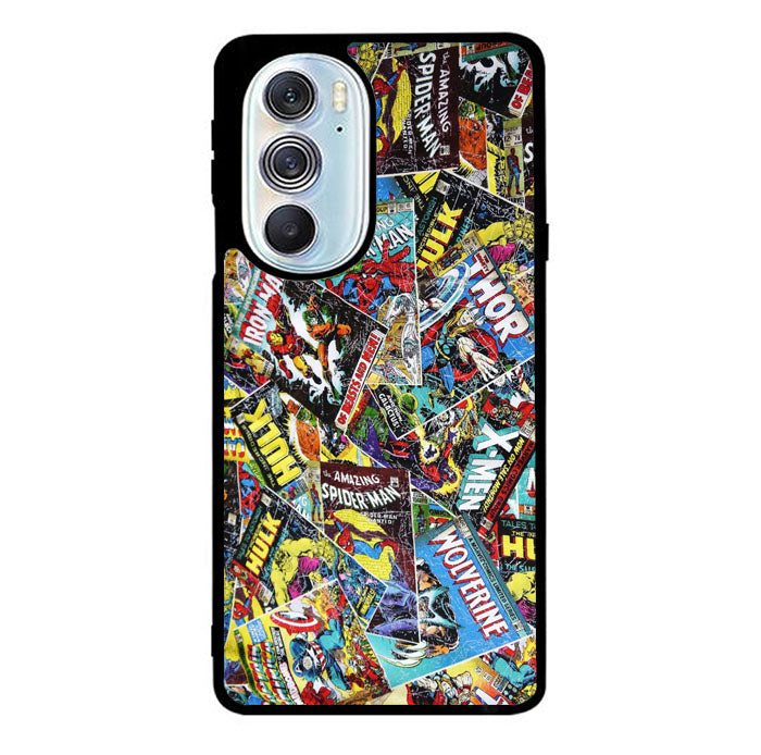 Marvel Comics Cover Motorola Moto Edge 2022 Case