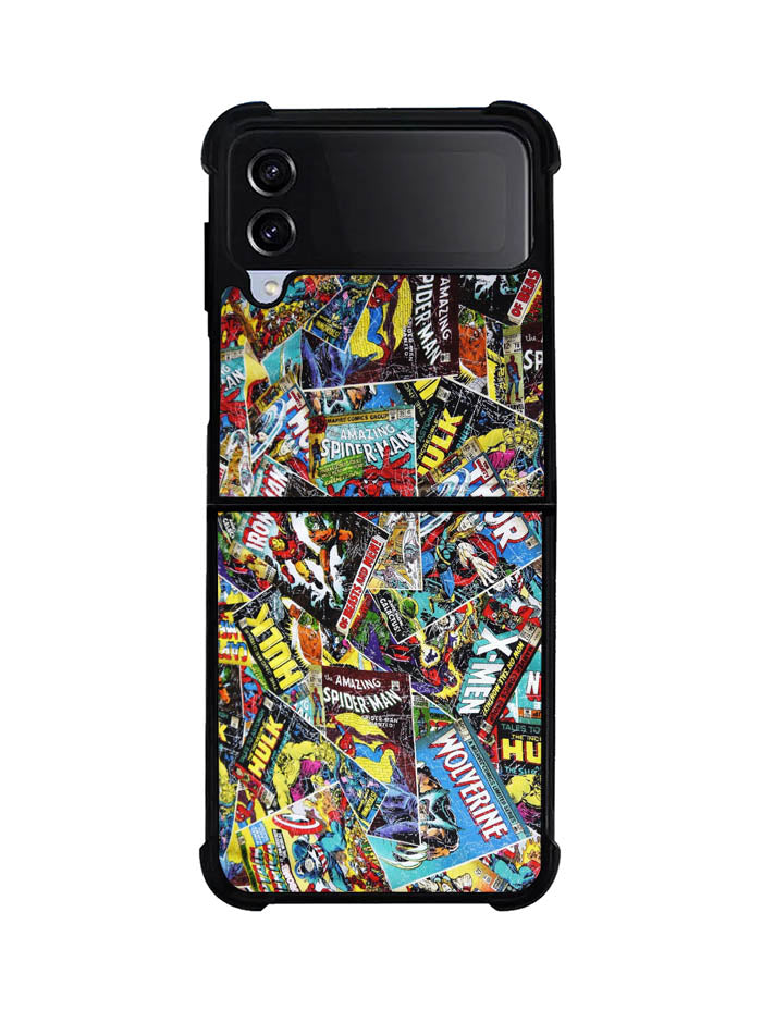 Marvel Comics Cover Samsung Galaxy Z Flip 4 5G 2022 Case