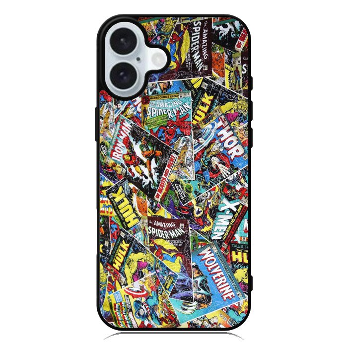 Marvel Comics Cover iPhone 16 Case