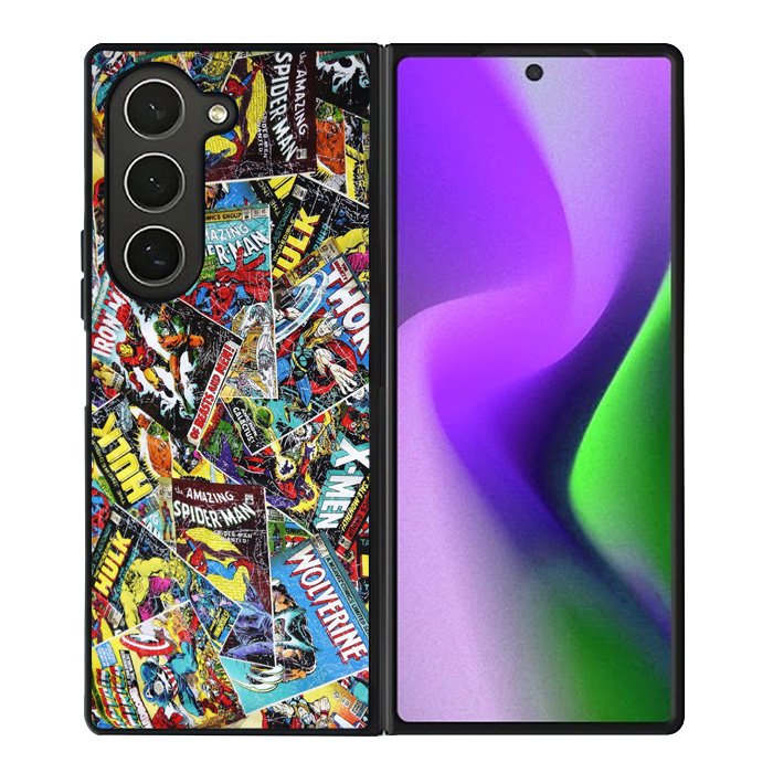 Marvel Comics Cover Samsung Galaxy Z Fold 6 Case