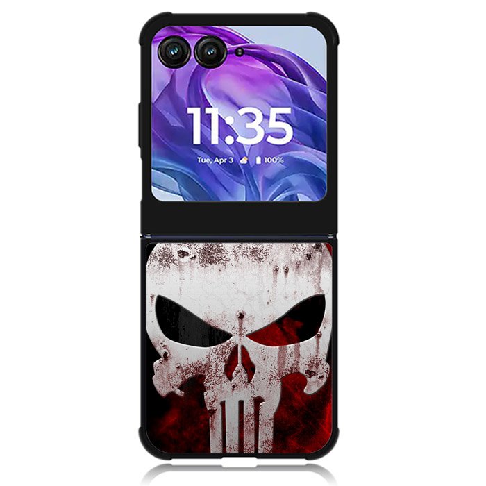 The Punisher Motorola Moto Razr Plus 2024 , Moto Razr+ 2024 Case