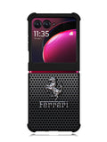Ferrari Chrome Logo Motorola Moto Razr Plus 2023 , Moto Razr+ 2023 Case OV1286