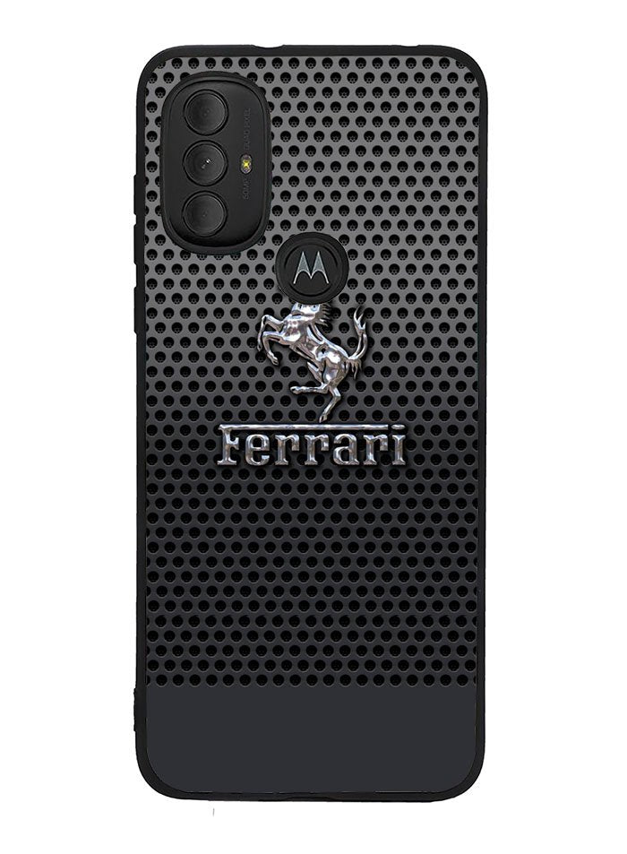Ferrari Chrome Logo Motorola Moto G Pure 2021 , Moto G Power 2022 Case OV1286