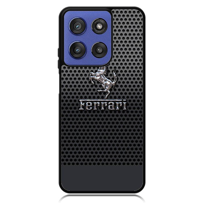 Ferrari Chrome Logo Motorola Moto G Stylus 5G 2025 Case OV1286