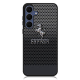 Ferrari Chrome Logo Samsung Galaxy S25 FE Case OV1286