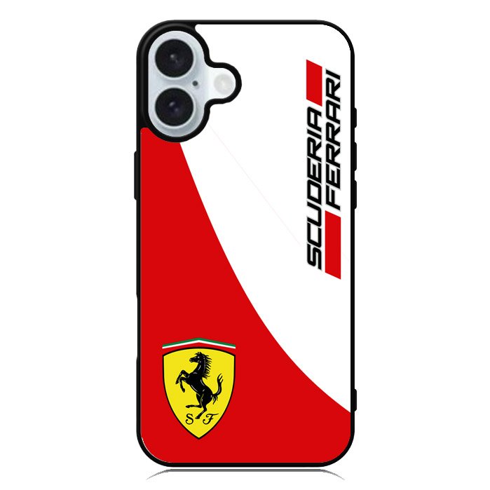Scuderia Ferrari Formula 1 iPhone 16 Plus Case